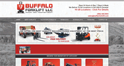 Desktop Screenshot of buffaloforklifteq.com